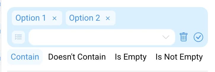 Filtering methods