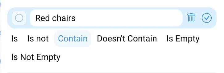 Filtering methods