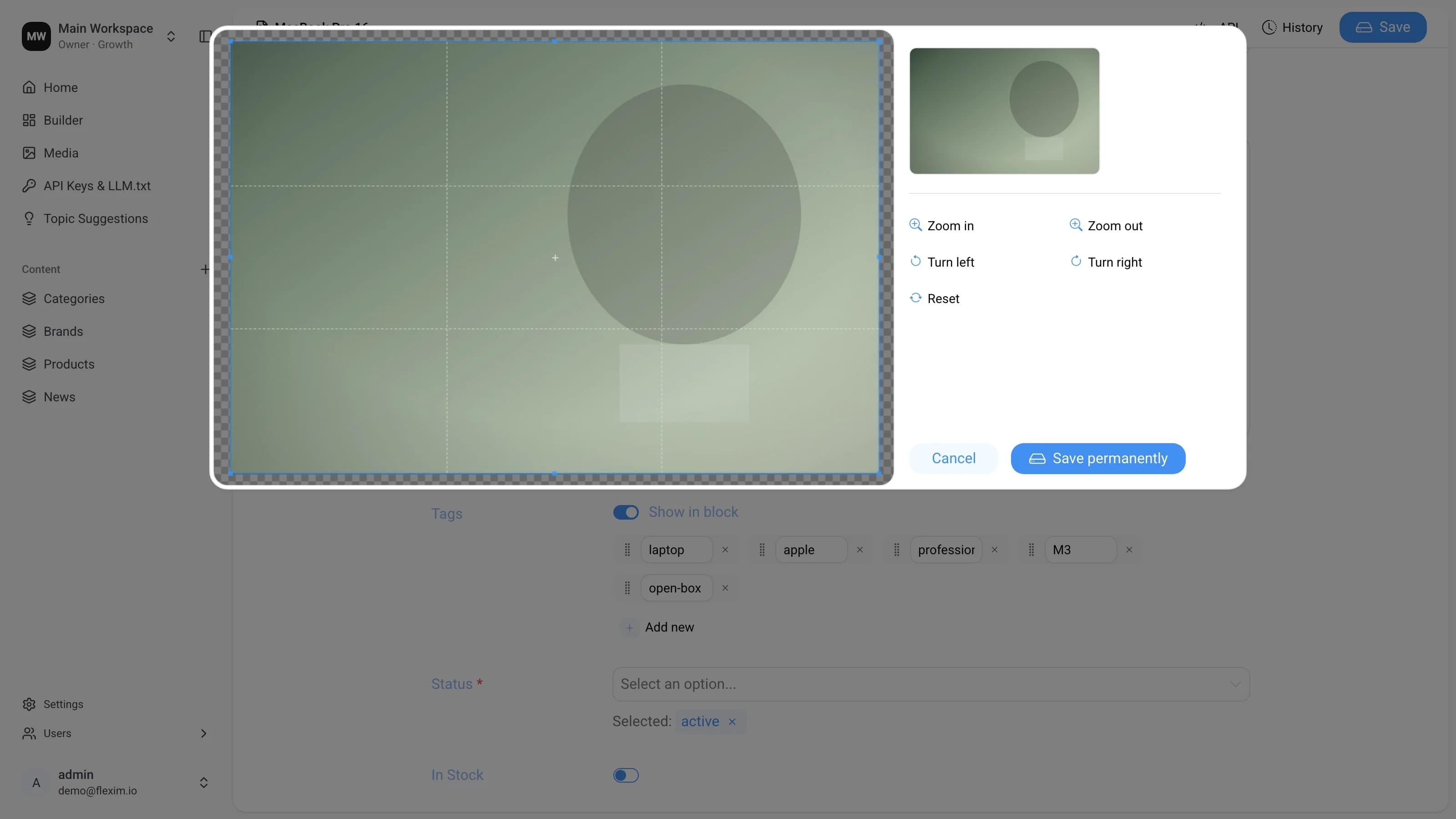 Image editor